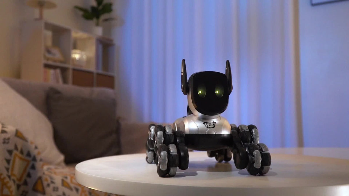 Robot Dog Toy for Kids, RC Smart Interactive Electronic Pet with Remote Control, Music & Action Show — image 9