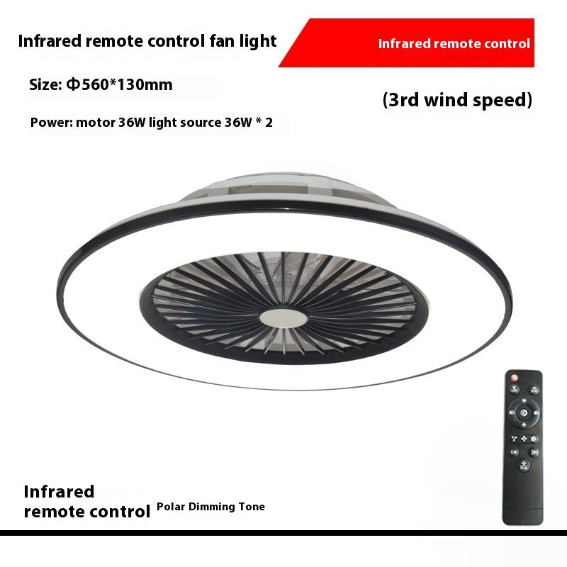 Smart Bedroom Ceiling Fan Lamp LED Ceiling Fan Lights