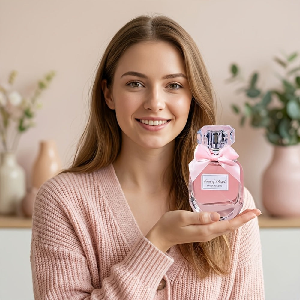 Perfume for Women 55ml Pink EDP Spray with Lily, Orange Blossom, Hyacinth, Vanilla, Musk and Amber — image 6