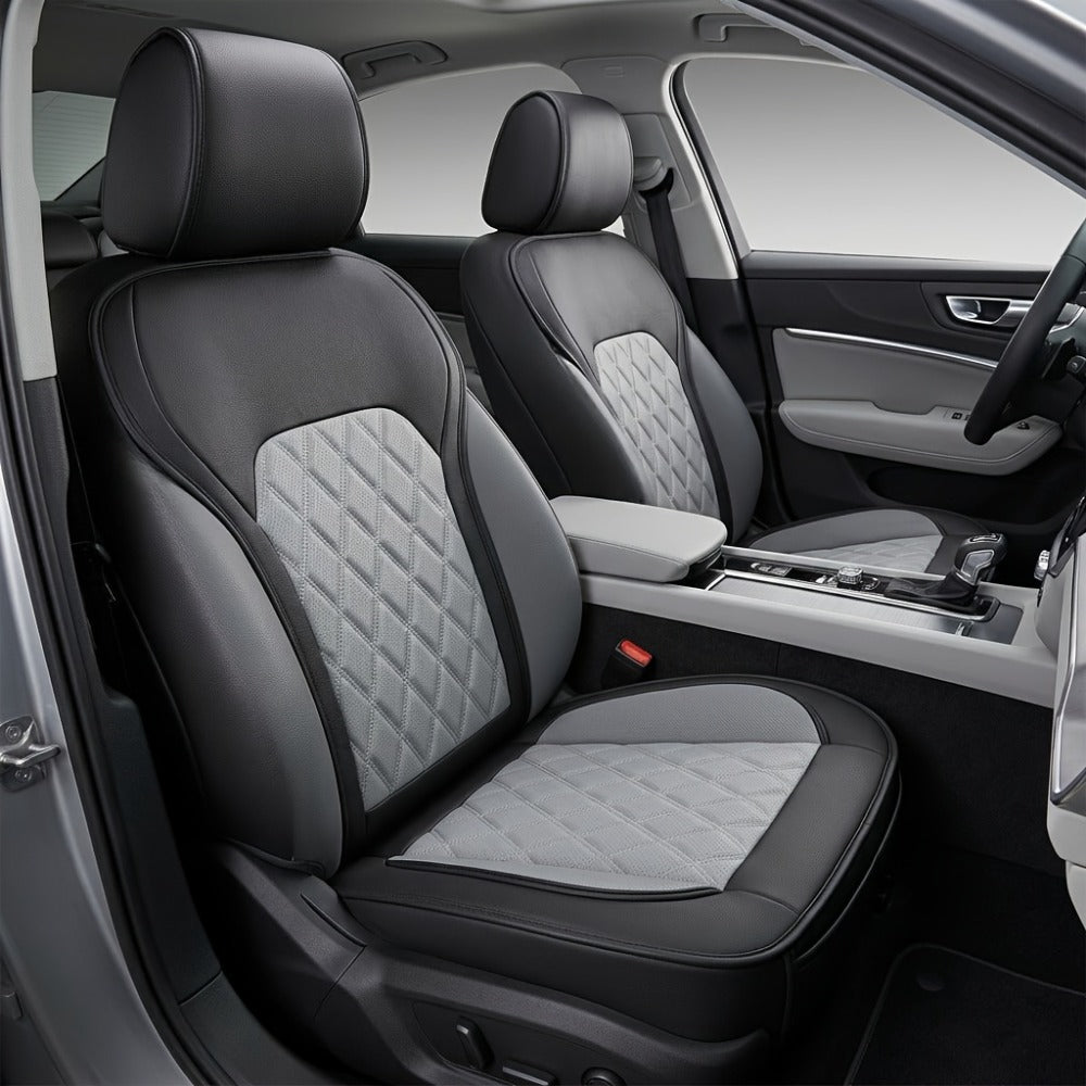 Car Seat Covers Front Pair with Full-Surround High-Back Design and Fifteen Color or Pattern Options — image 9
