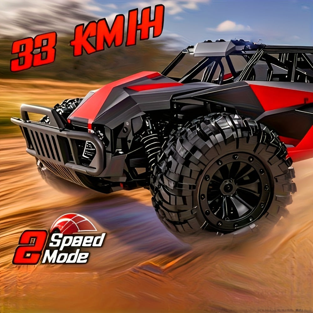 High-Speed RC Off-Road Car 40km/h 4WD Remote Control Climbing Truck with Battery, Outdoor Racing Vehicle for Boys Kids Teens 
