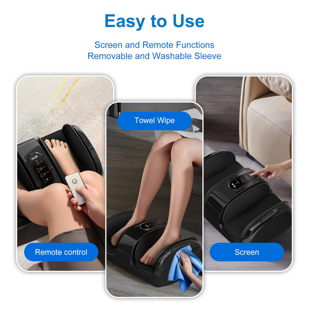 CJ Viral HB5006 Automatic Foot Massager With Heat Multi-Function Leg And Feet Massage Machine For Home Use