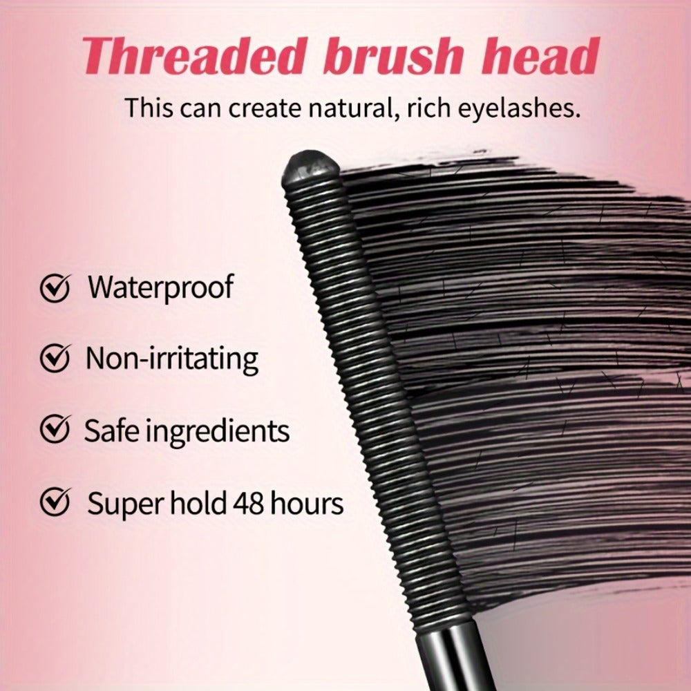 Mascara Primer Waterproof 24-Hour – Smudge-Proof Volumizing Eyelash Primer with Spiral Brush for Curling & Lengthening — imag