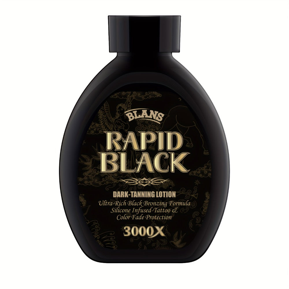 Black Flip-Cap Self-Tanning Lotion 200ml with Coconut and Glycerin Labeling for Body Application — image 3