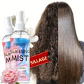 Perfumed Hair Mist Smoothing Spray 100ml – Heat Protection, Anti-Frizz, Moisturizing & Detangling Leave-In Formula | Long-Las