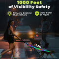 Four-Foot LED Dog Leash with Rechargeable Multicolor Light Strip, Rotating Hook and 13 Pictured Modes — image 2