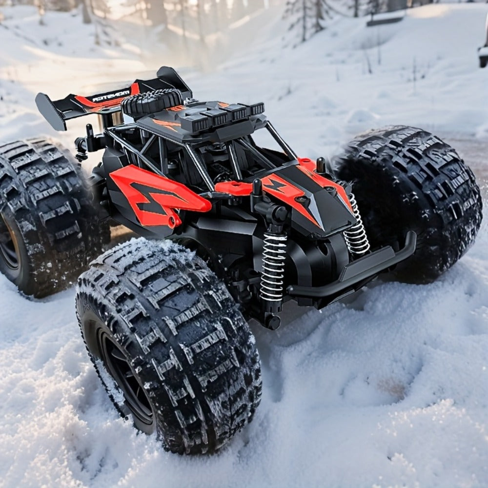 High Speed RC Off-Road Car 50km/h Remote Control Truck Tires ABS Body 2.4G Drift Racing Toy Boys Girls Birthday Halloween Gif