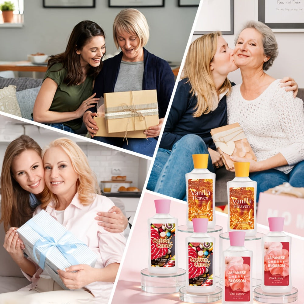 Scented Body Lotion in Japanese Cherry Blossom, Vanilla Heaven or Cotton Candy Bottles and Two-Piece Sets — image 10