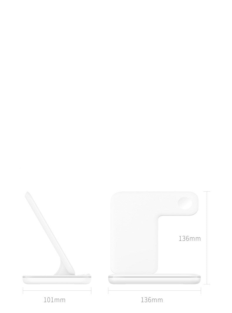 Compatible With Three-in-one Bracket Wireless Charger Mobile Phone Wireless Charger