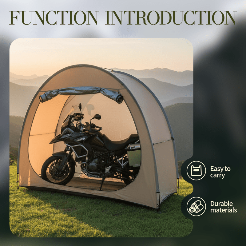 Bike Storage Tent Outdoor for Garden, Patio and Yard Use, with the Listed Configuration, for Everyday Use and Organized Stora