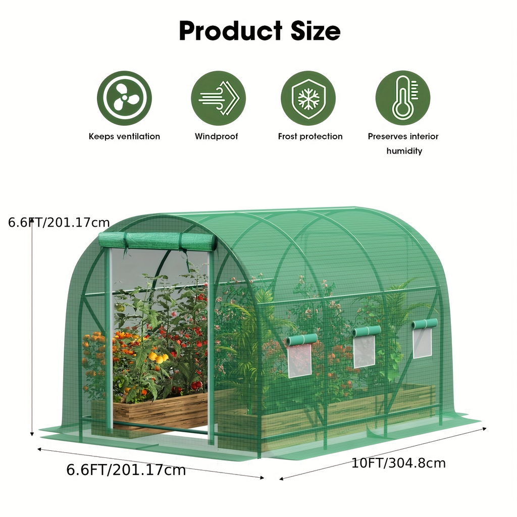 Greenhouse with Watering System for Garden, Patio and Yard Use, with the Listed Configuration — image 5