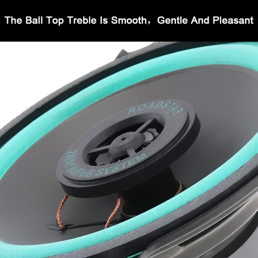 6.5 Inch Car Speakers 160W HiFi Coaxial Full Range – Universal Automotive Audio Stereo Speaker, Single or Pair — image 4