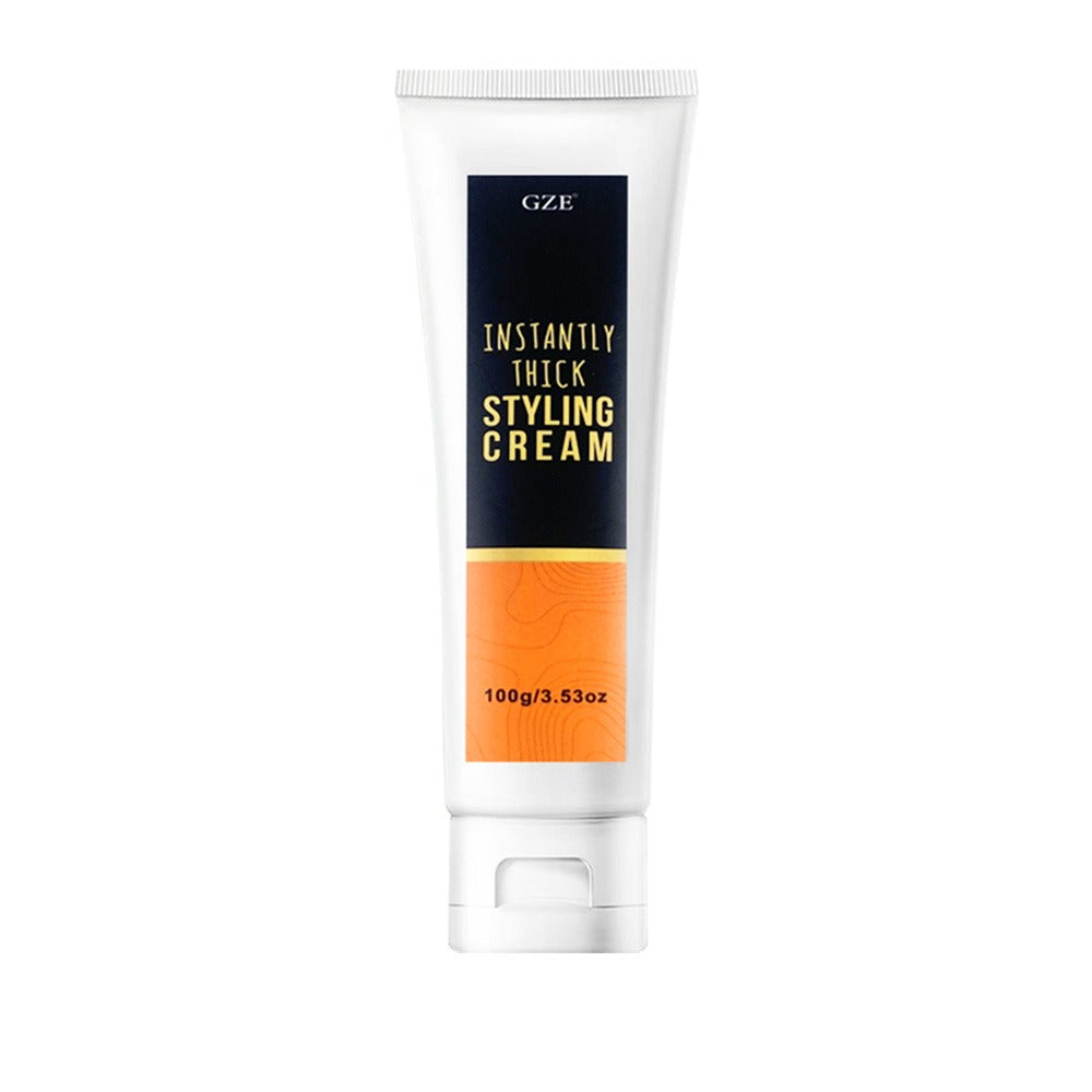 GIZE 100g Hair Styling Cream in Black-and-White Squeeze Tube for Hair Texture Styling Application — image 3