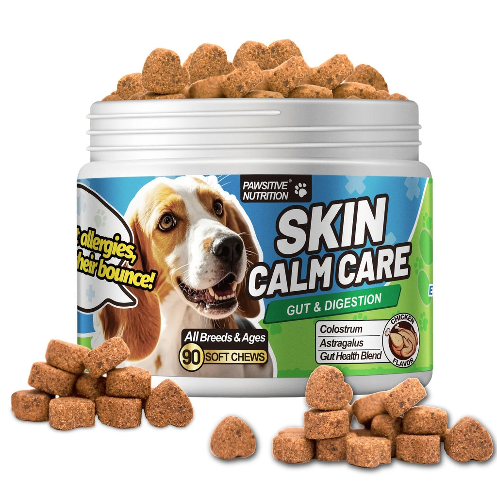 Dog Skin and Digestion Soft Chews with Colostrum, Fermentate and Astragalus, 90-Count Bottle — image 8