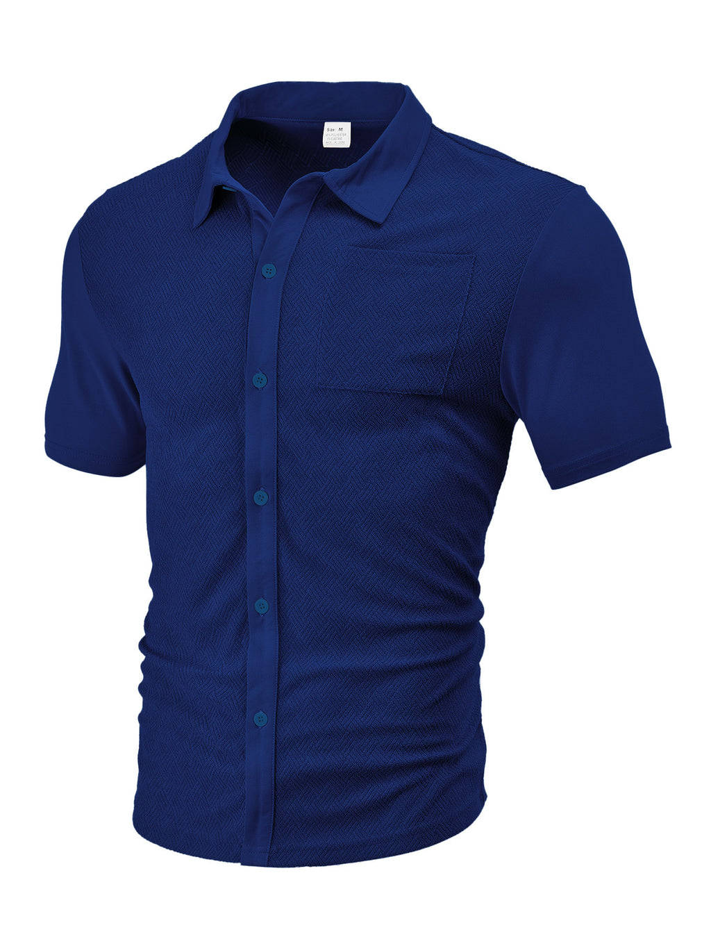Men's Loose Short Sleeve Lapel Sport Casual