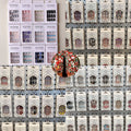 Press On Nails 216-Piece Nine-Set Random Mixed-Color Rhinestone Glossy Middle-Length Collection — image 10