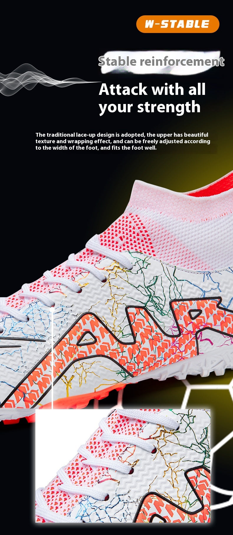 High-top Soccer Spike Special Shoes