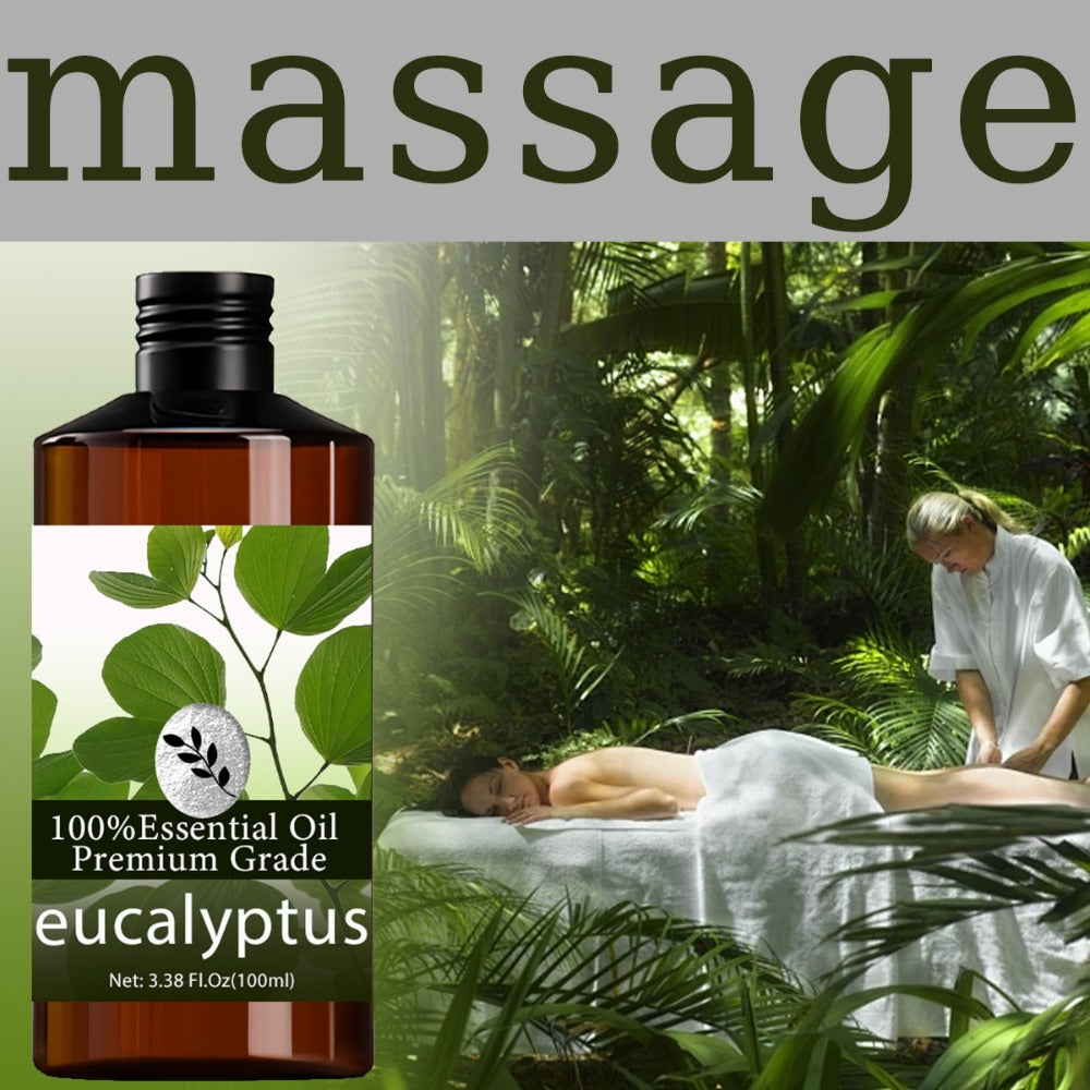 Essential Oil Eucalyptus Aroma in 100ml Bottle for Massage, Aromatherapy, Diffuser and Personal Care — image 5