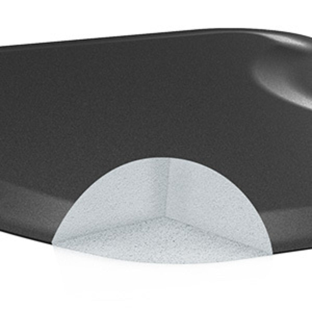 Anti-Fatigue Salon Mat for Hair Stylist with Round Cutout – Thick Non-Slip Standing Mat for Barber Chair, Hairdresser, Barber
