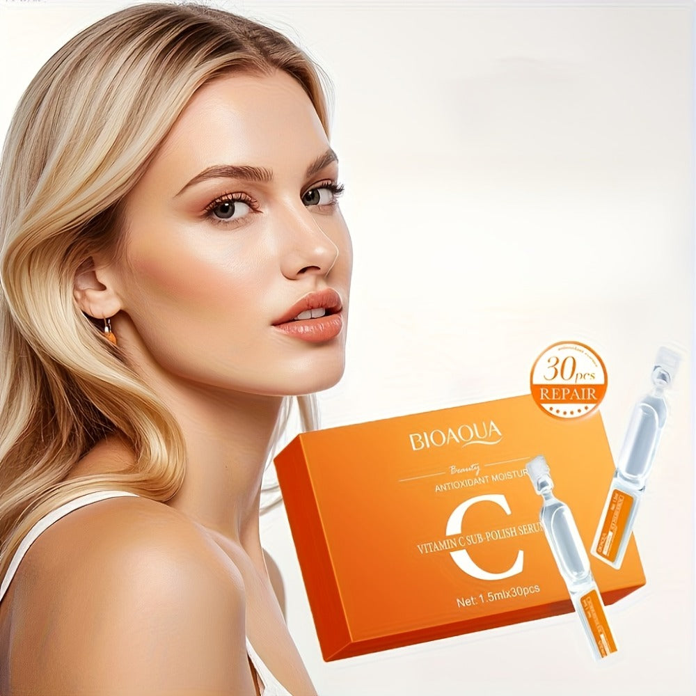 Face Serum BIOAQUA AM and PM Essence Set with 30 Vitamin C and 30 Retinol Single-Use Portions — image 7