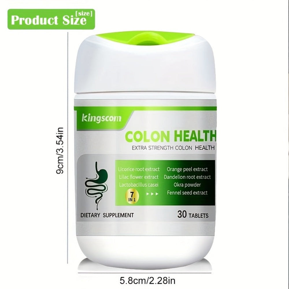 Gut Health Supplement Tablets with Licorice Root & Dandelion Root, High Fiber Herbal Formula for Digestive Wellness — image 5