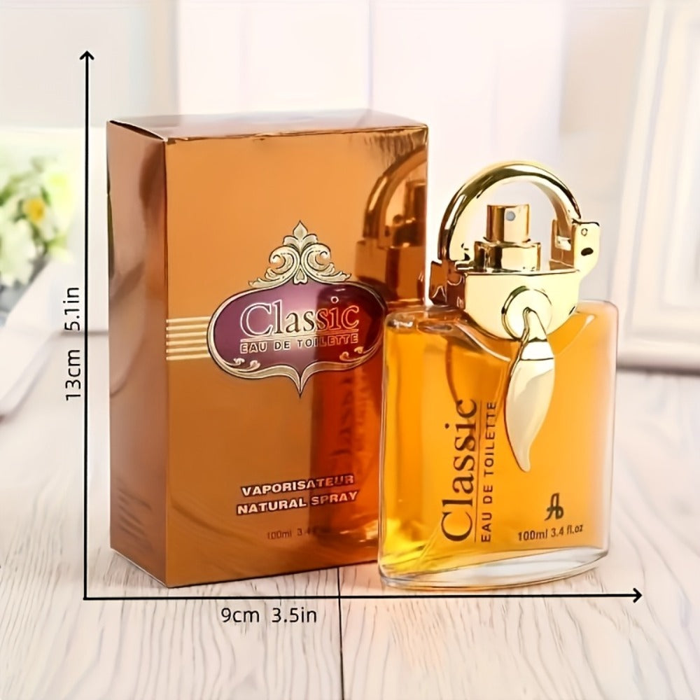 Arabian Perfume for Women - Sultan Amber Dubai Fragrance Spray EDT 100ml 3.4 oz, Intense Floral Amber Scent with Golden Oud O