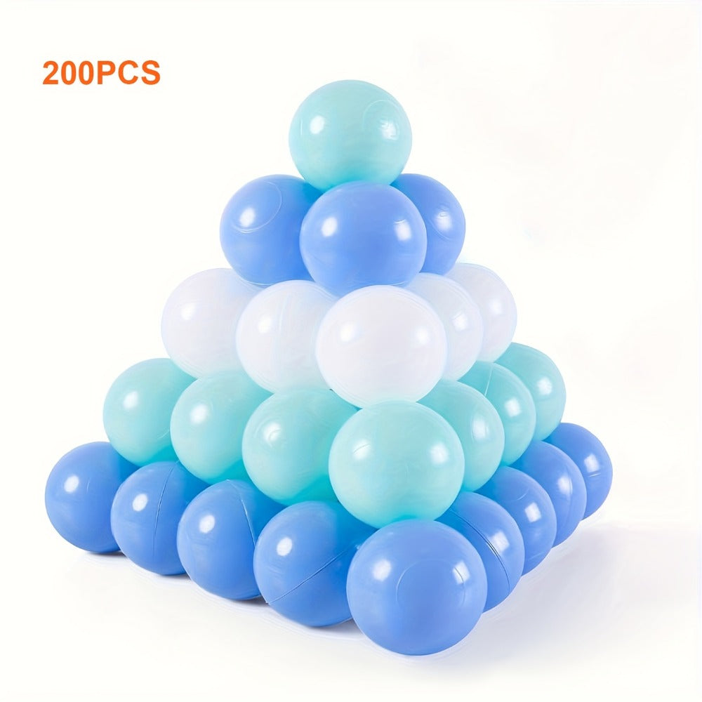 Ball Pit Balls 100/200 Pcs for Babies Toddlers PE Colorful Ocean Play Balls with the Listed Color, Size or Set Options for Ev