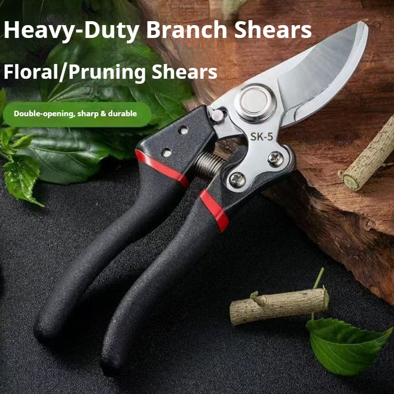 Branch Pruner Extra Large Reinforced SK5 Steel Garden Tree Trimmer Long Reach Cutting Tool for Thick Branches Outdoor Yard Fr