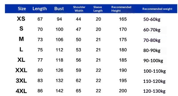 American Size Short Sleeve T-shirt Male Plus