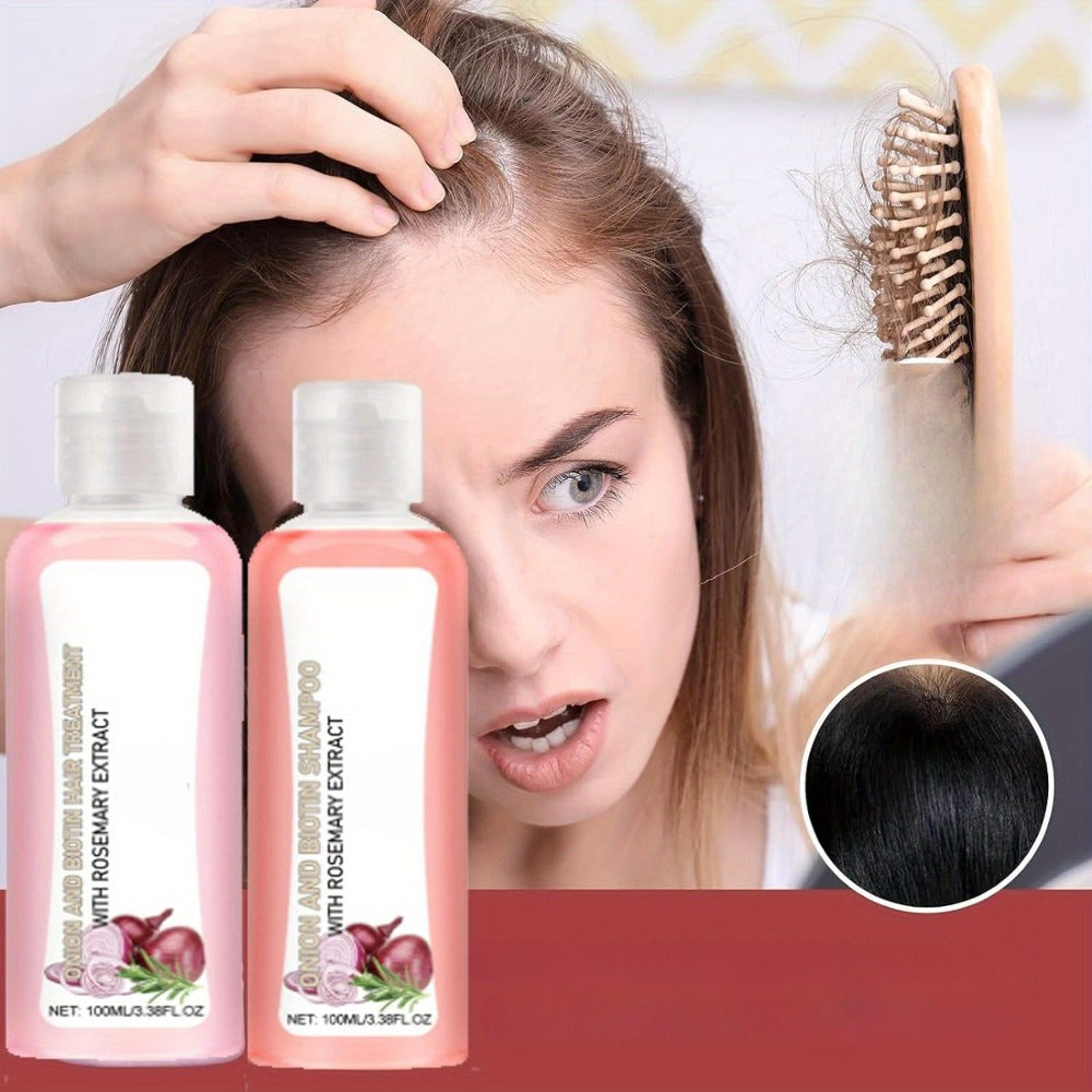 Three-Piece OUIHOE Hair Care Set with Shampoo, Conditioner and Coordinated Capsule Product Pack — image 7