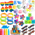 Party Favors Toys 60 Pack, 9 Styles Bulk Fidget Toy Set for Kids, Goodie Bag Fillers, Birthday Party Prizes — image 6