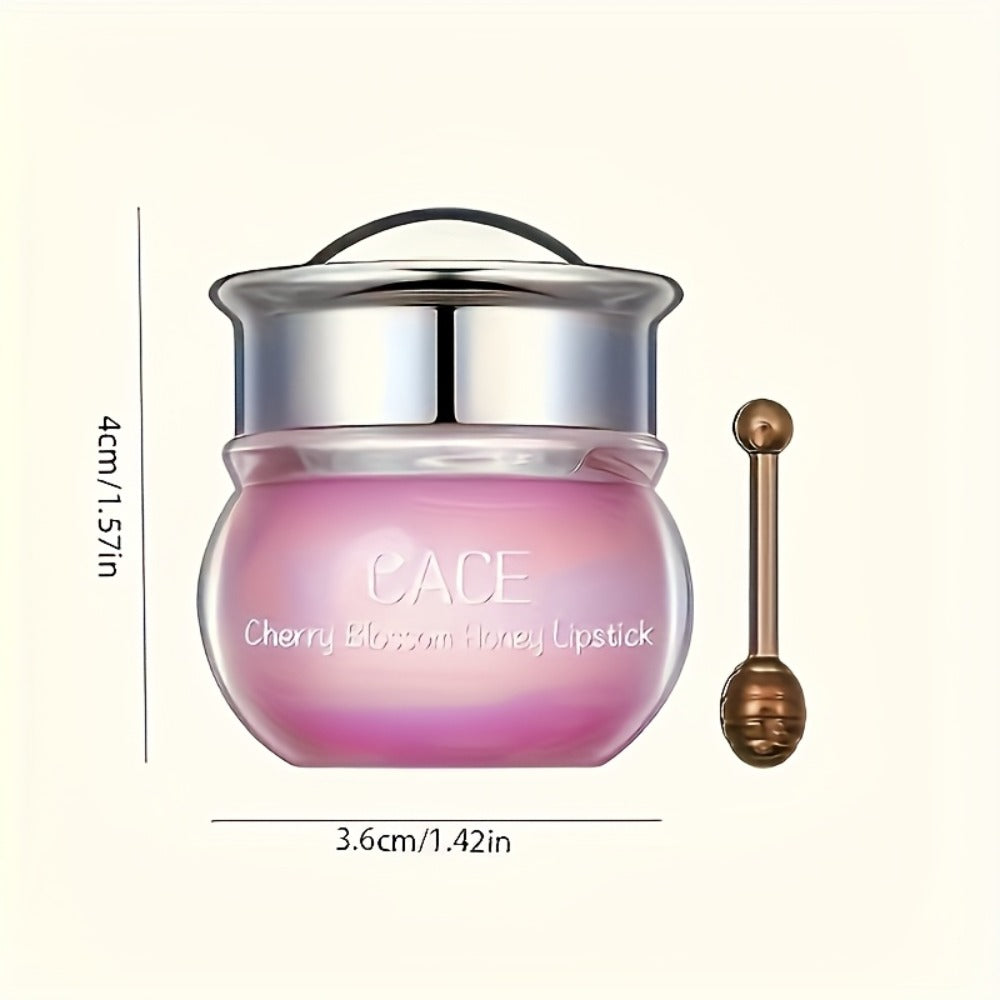 Squalane Lip Care Kit 3-Piece with Cherry Flavor – Hydrating Lip Balm, Nourishing Lip Oil Primer & Glossy Overnight Lip Mask 