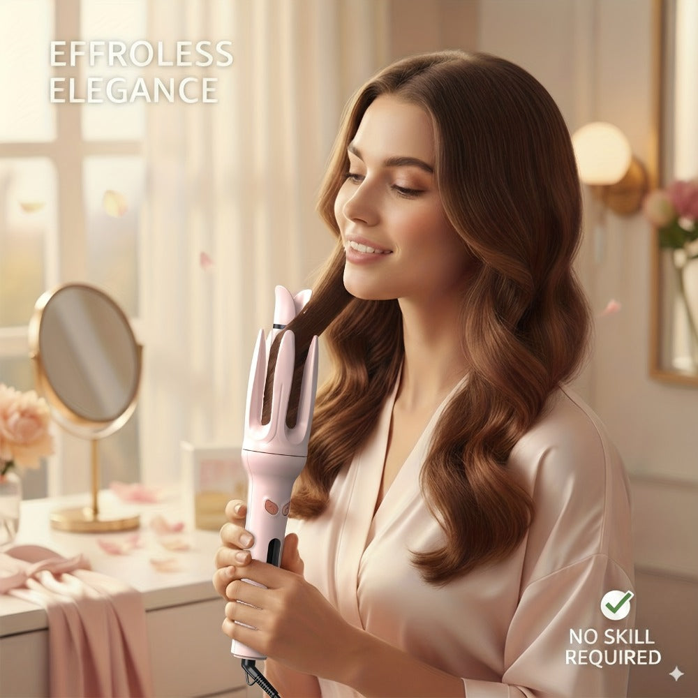 Automatic Rotating Curling Wand Hair Styling Tool with 150-210 C Settings and Three Color Options — image 10