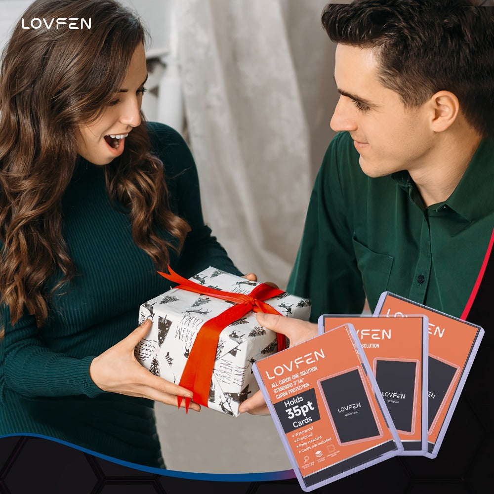 Trading Card Top Loaders and Sleeves 400 Pack, 3x4 Hard Plastic Baseball Card Protectors with Soft Penny Sleeves — image 4