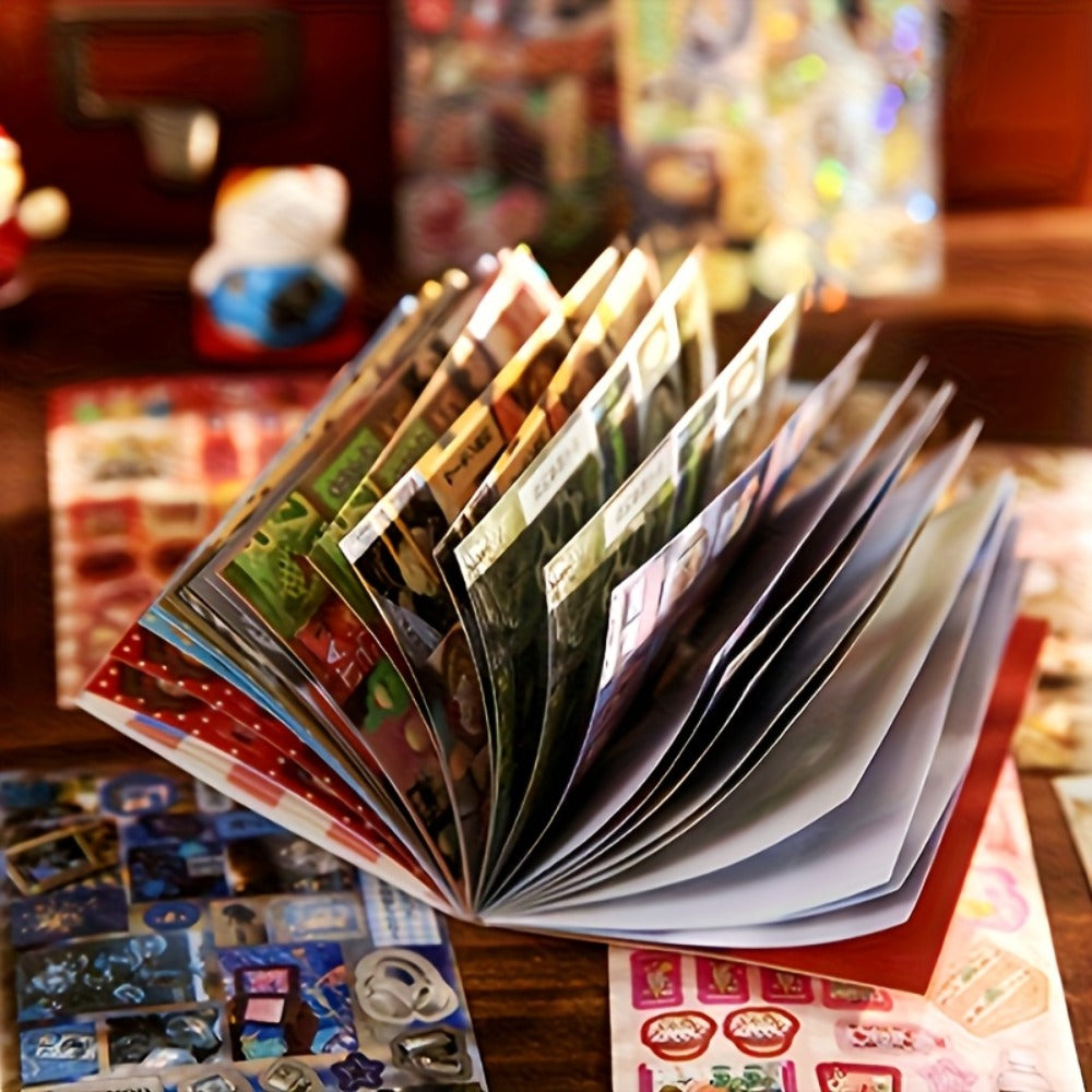 Journaling Sticker Book Ancient Chinese Aesthetic, Millennium Dream Series with the Listed Color, Size or Set Options for Eve