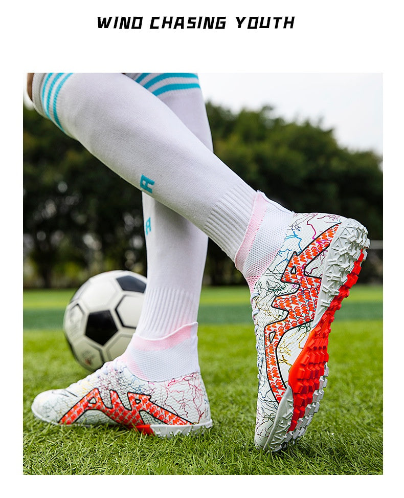 High-top Soccer Spike Special Shoes