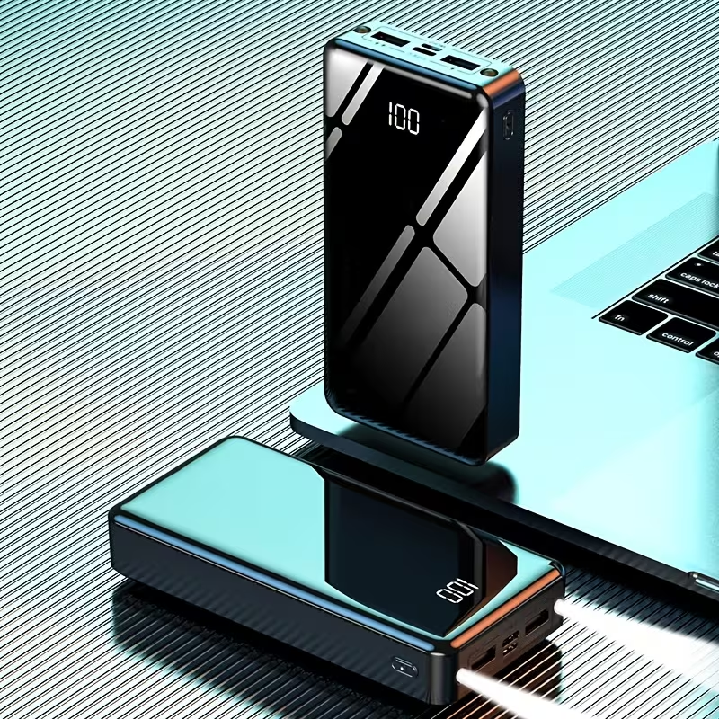 Power Bank 100000mAh 22.5W Super Fast Charging Two-Way USB-C Digital Display Large Capacity Portable Charger for Travel Campi