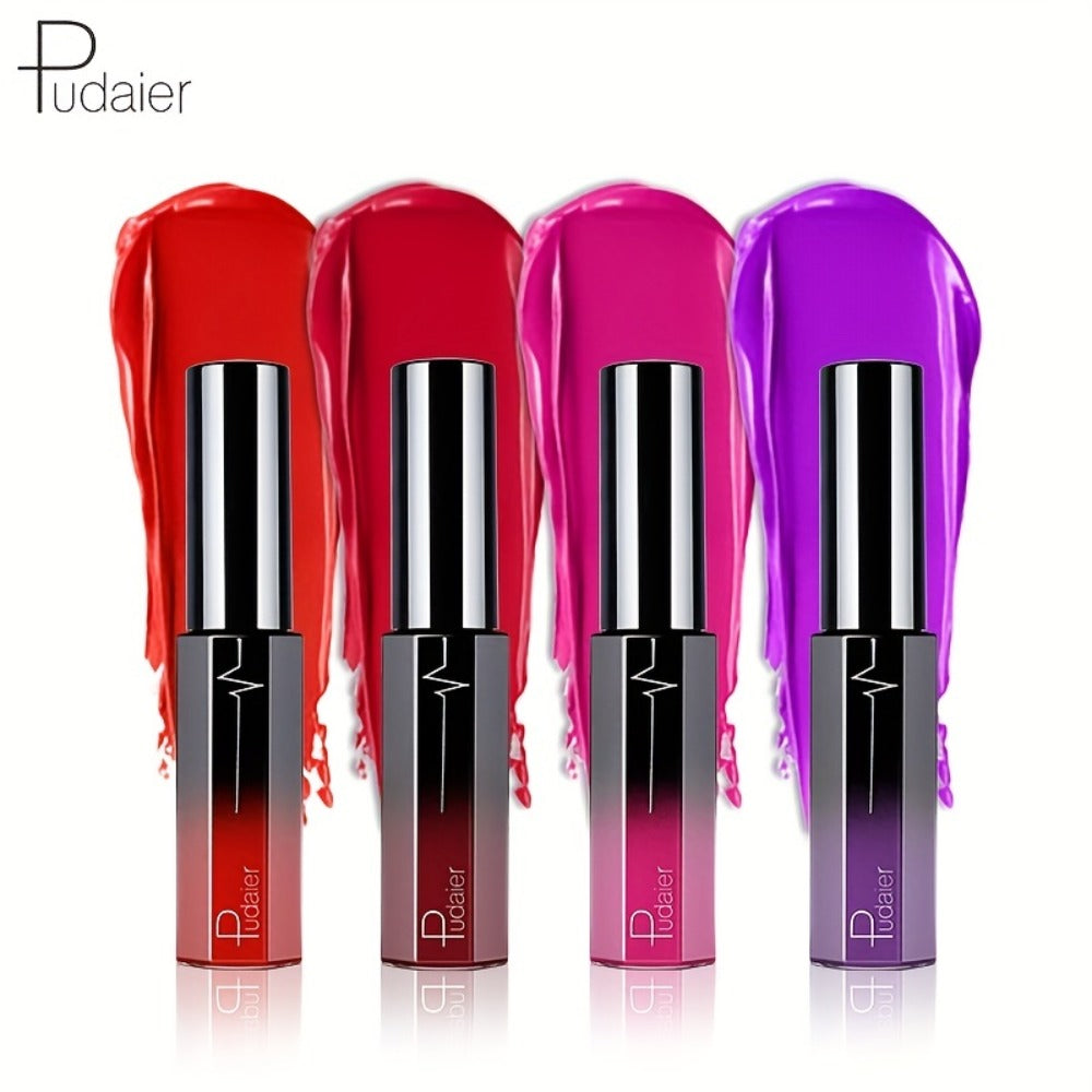 Semi-Matte Liquid Lip Color in Six Numbered Shades with 9.3cm Gradient Tube and Wand Applicator — image 11