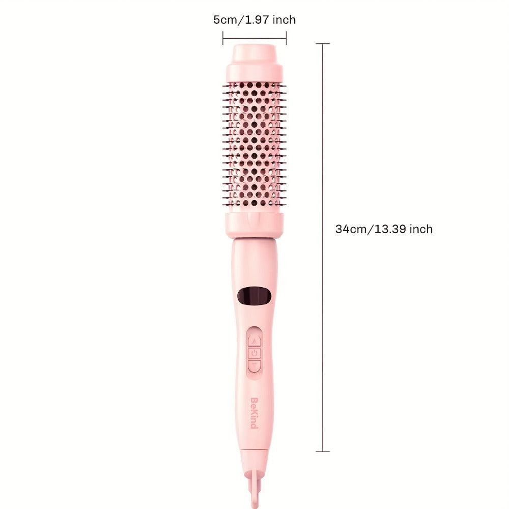 Heated Round Brush Hair Styling Tool with 1.5-Inch Barrel, Dual Voltage and Two Color Options — image 7