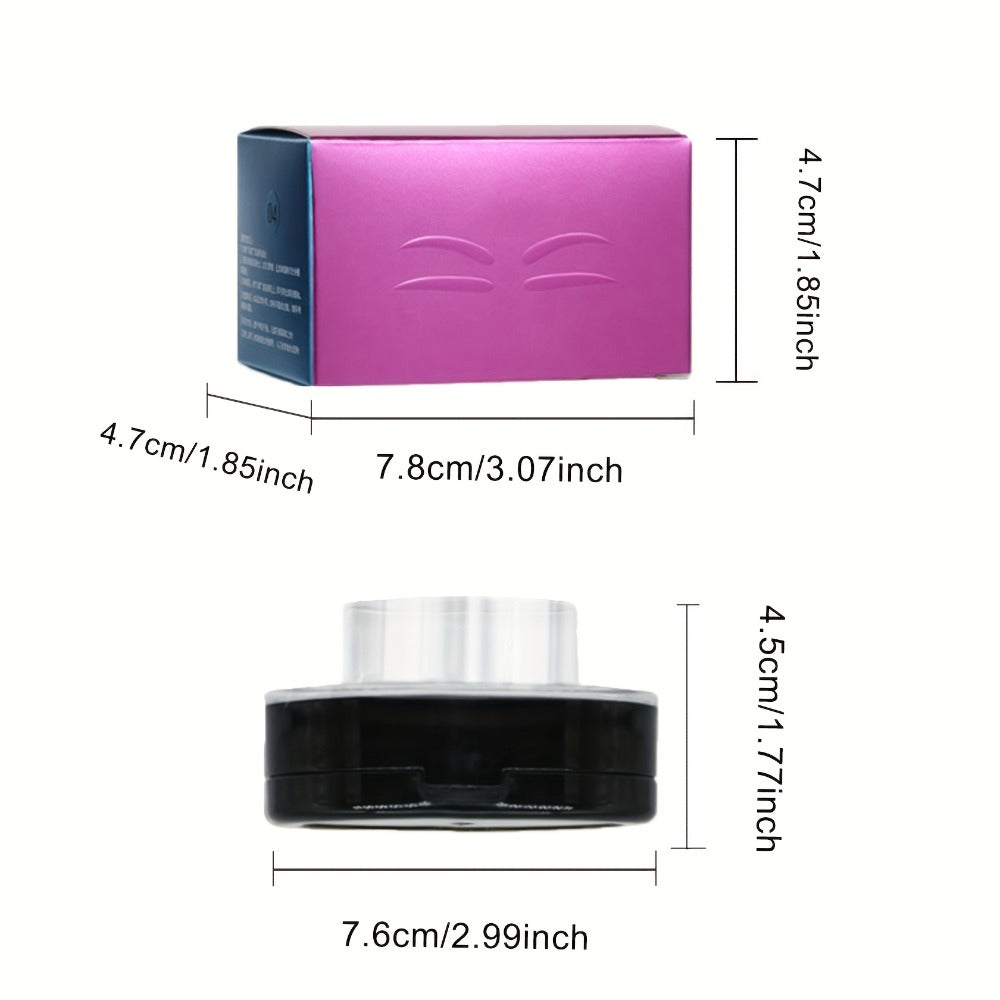Waterproof Eyebrow Stamp Powder Kit Natural Arched Brow Shaping Long-Lasting Makeup for Women – Beginner Friendly Works on Dr