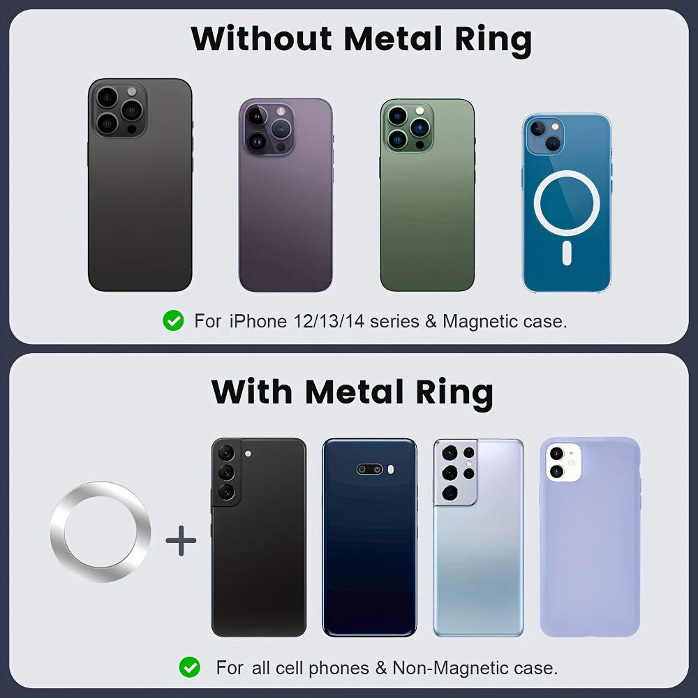 Foldable Magnetic Car Phone Mount for Pictured Model 3 or Model Y Center-Screen Installation — image 6