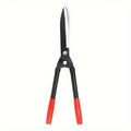 Long-Handle Hedge Shears with 27cm Blades, Red Grips, 51.5cm Pictured Length and 360g Label — image 1