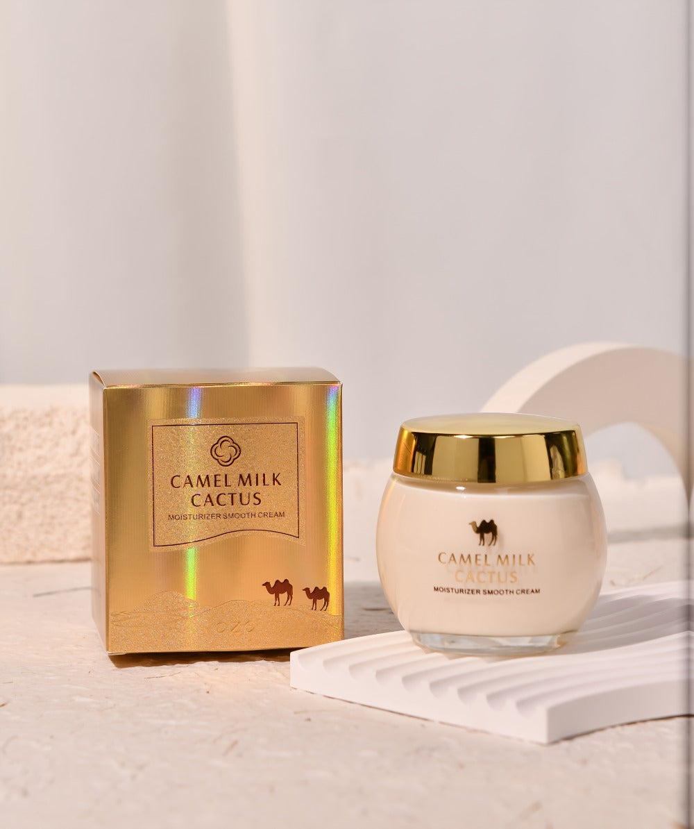 Retinol Night Cream with Niacinamide, Vitamin E & Camel Milk – Anti-Aging Firming & Brightening Overnight Face Cream, Reduces