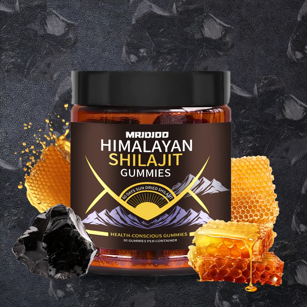 Himalayan Shilajit Gummies with Manuka Honey, Fulvic & Humic Acids, Sucrose-Free Natural Formula for Energy — image 3