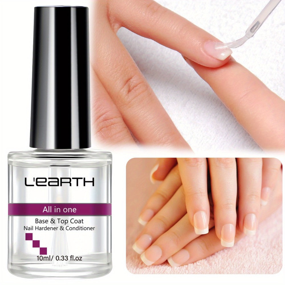 Nail Fortifier & Hardener 10ml Protective Strengthening Agent for Weak Damaged Brittle Nails – Makes Nails Stronger Tougher &