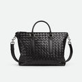 Bottega Veneta Intrecciato Men's Solid Color Adjustable Detachable Shoulder Strap Woven Calfskin Briefcase Handbag Bag Bags #77518