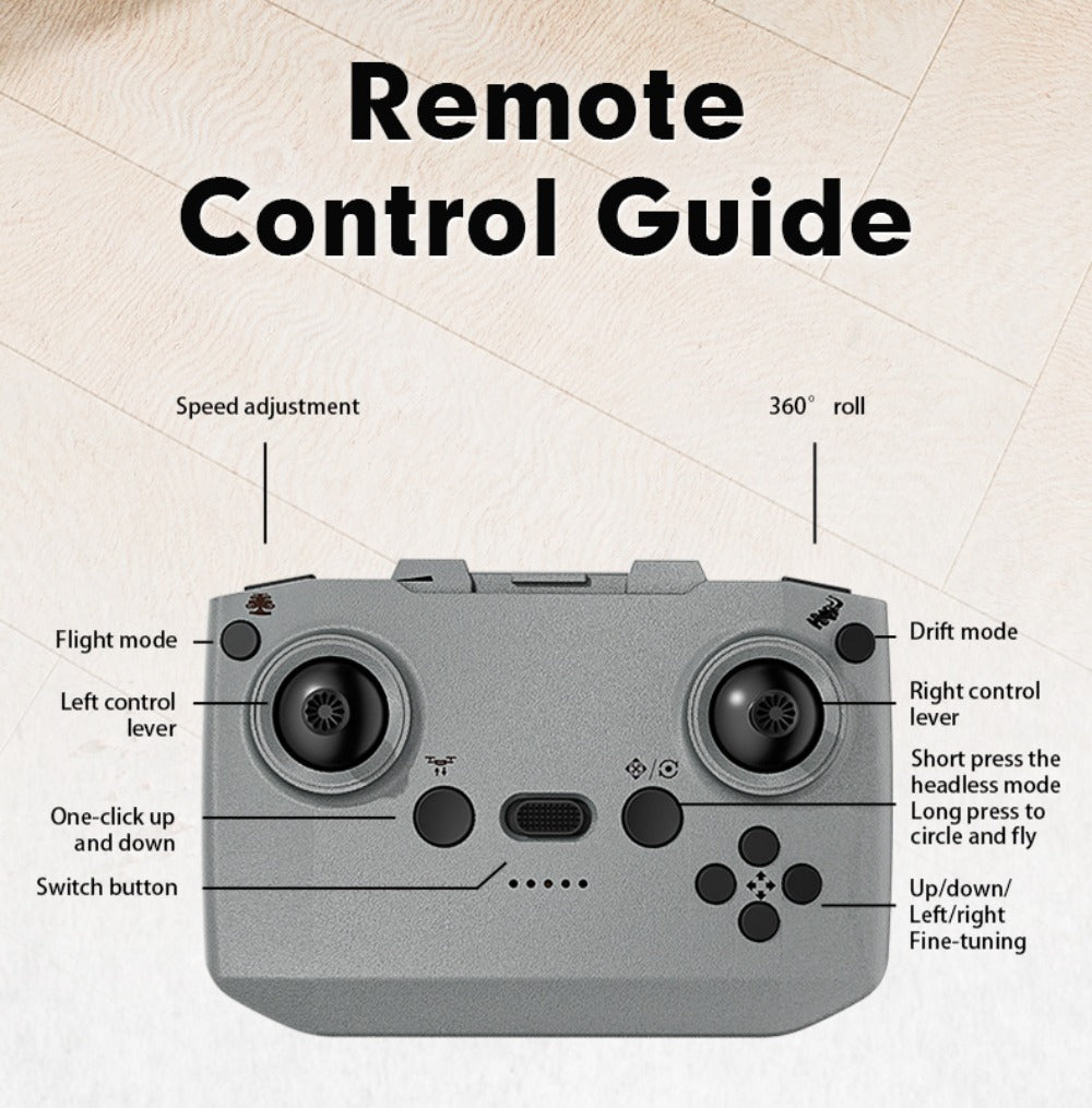 2-in-1 Mini RC Car and Drone Combo Dual Mode Switch One-Touch Takeoff Stable with the Listed Color, Size or Set Options for E