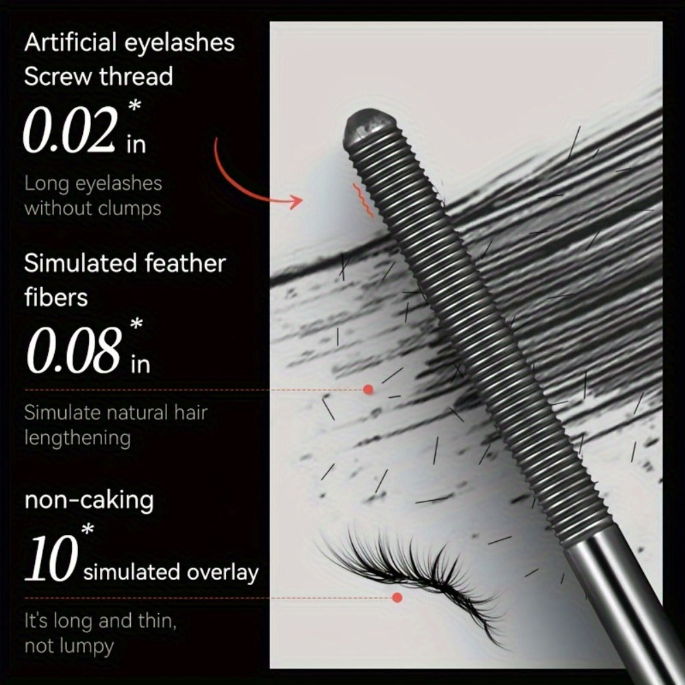 Mascara Primer Waterproof 24-Hour – Smudge-Proof Volumizing Eyelash Primer with Spiral Brush for Curling & Lengthening — imag