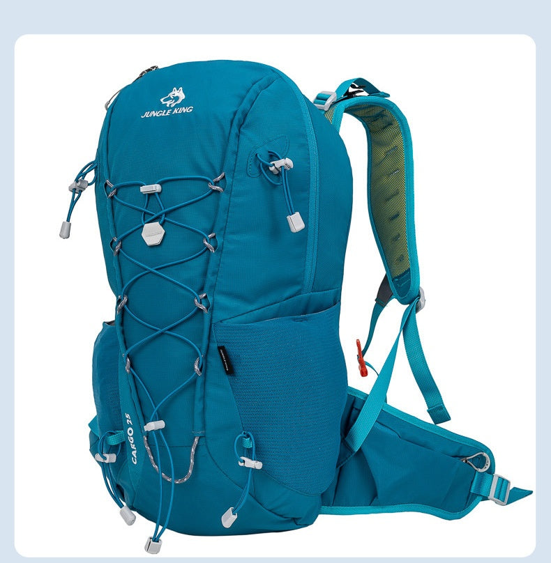 Outdoor Zippered Foldable High-Capacity Hiking Backpack