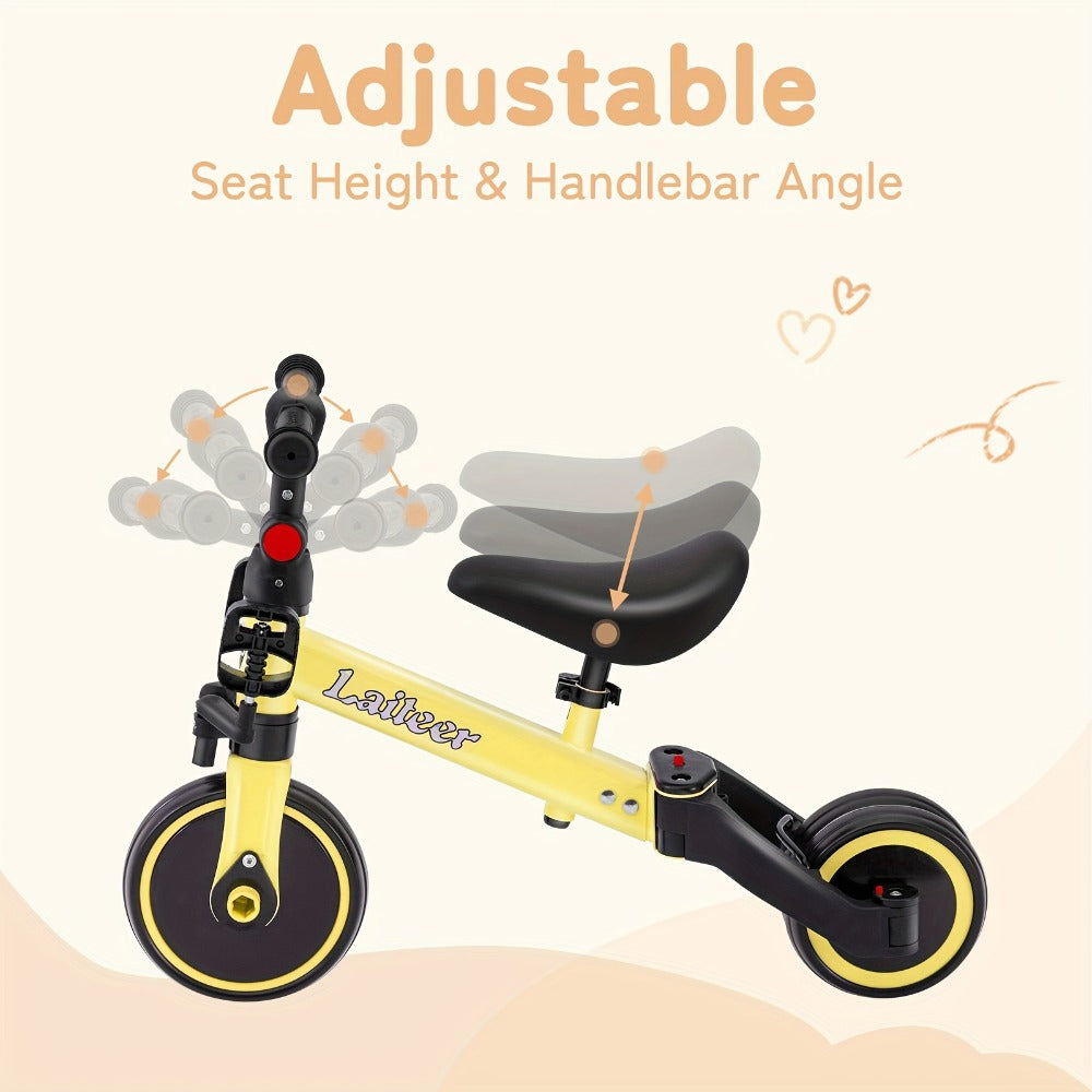 3-in-1 Toddler Balance Bike Convertible Tricycle for Kids Ages 2-5 with the Listed Color, Size or Set Options for Everyday Us